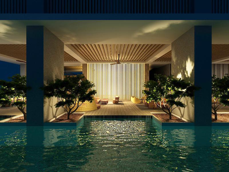 The Ruma Hotel And Residences Kuala Lumpur Kültér fotó The pool at the hotel
