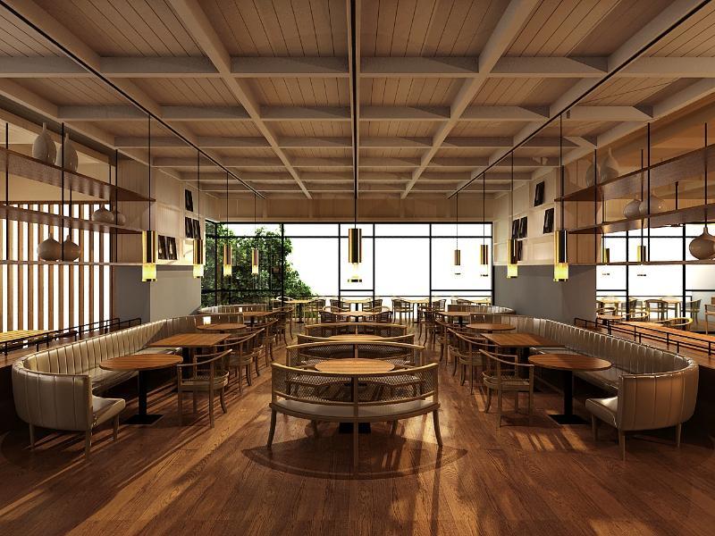 The Ruma Hotel And Residences Kuala Lumpur Kültér fotó 3D rendering of a restaurant